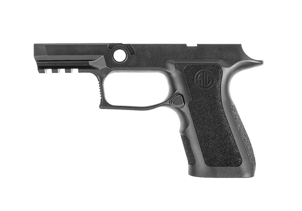 SIG SAUER P320 X-Compact Grip Module Assembly - Black, L